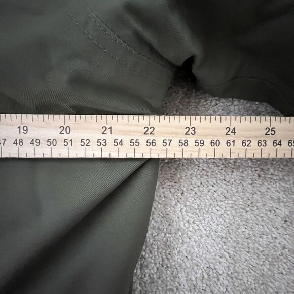 LL Bean Men's Thinsulate Winter Jacket Hooded Olive Green Outdoor Large 2010s - Picture 16 of 16